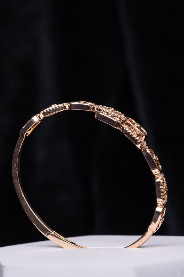 Rose or Gold or Silver Radiance Link Bracelet