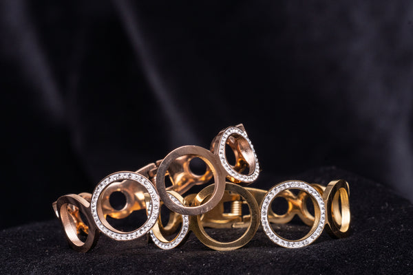 Luna Loop Rose Gold Bracelet
