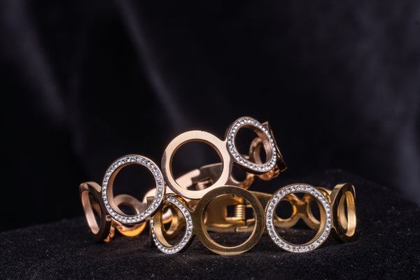 Luna Loop Rose Gold Bracelet