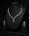 Celeste Radiance CZ Stone Necklace Set