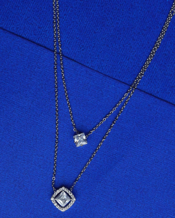 Royal Radiance Square Pendant