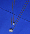 Royal Radiance Square Pendant