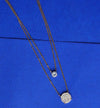 Dual Sparkle Layered Pendant