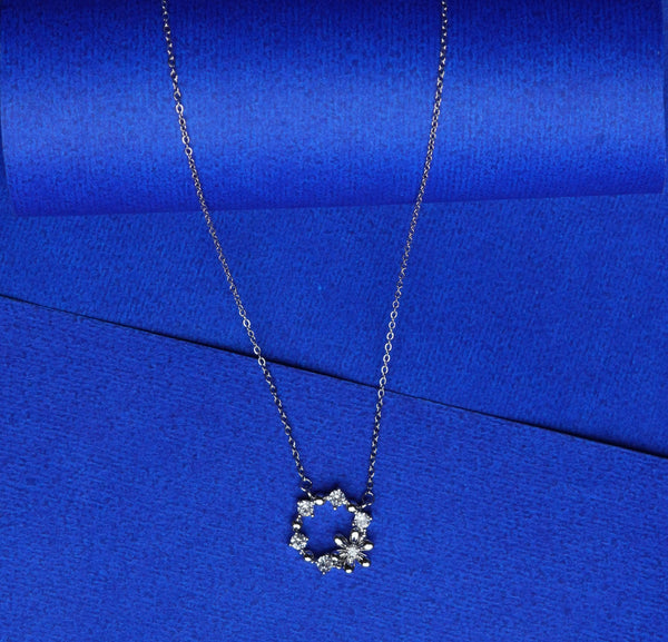 Blooming Crystal Charm Pendant