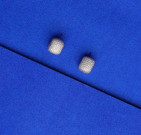 Dual Square Drop Pendant Necklace