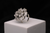 Crystal Bloom Statement Ring