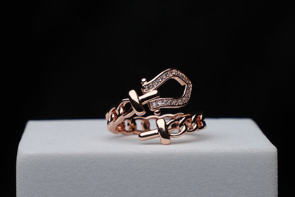 CharmLock Statement Ring