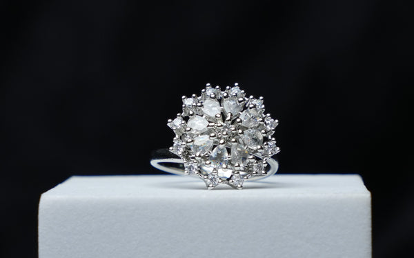 Frosted Bloom Ring