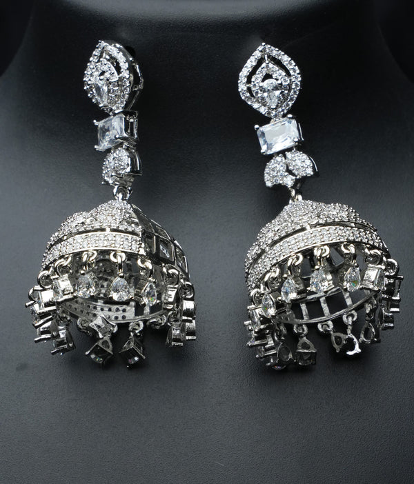 Royal Sparkle Jhumka Earrings