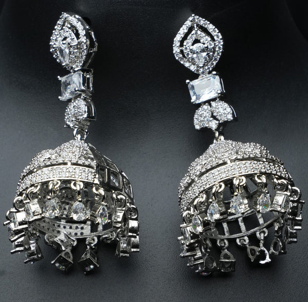 Royal Sparkle Jhumka Earrings
