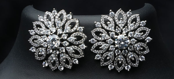 Royal Bloom Statement Studs