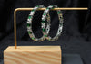 Emerald Grace CZ Bangle Set