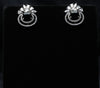 Regal Halo Drop Studs