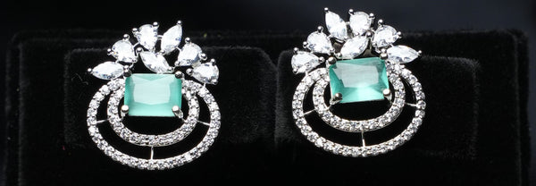 Regal Halo Drop Studs