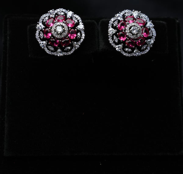 Floral Shine Premium Studs