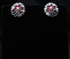 Dazzle Bloom Pearl Studs