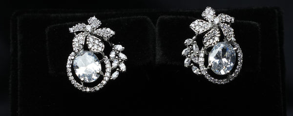 Floral Luxe Oval Studs