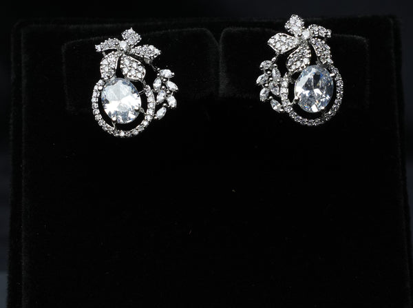 Floral Luxe Oval Studs