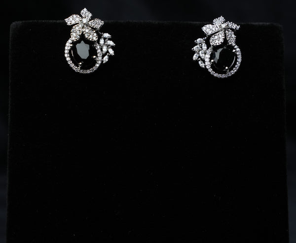 Floral Luxe Oval Studs