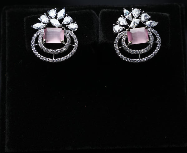 Regal Halo Drop Studs