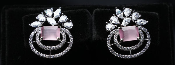 Regal Halo Drop Studs