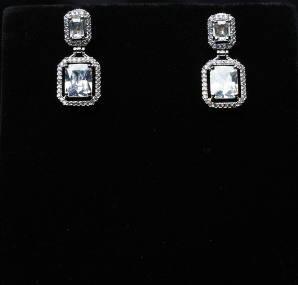 Classic Radiant Drop Earrings