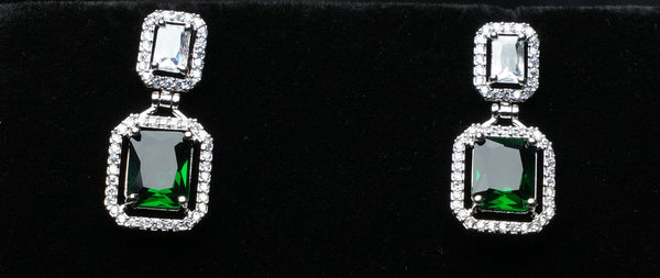 Classic Radiant Drop Earrings