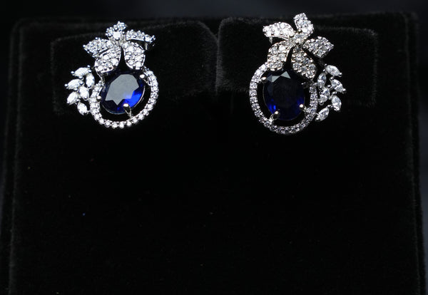 Floral Luxe Oval Studs