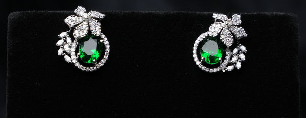 Floral Luxe Oval Studs