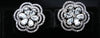 Crystal Bloom Statement Studs
