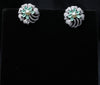 Dazzle Bloom Pearl Studs