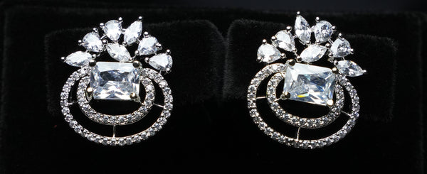 Regal Halo Drop Studs