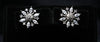 Floral Radiance Stud Earrings