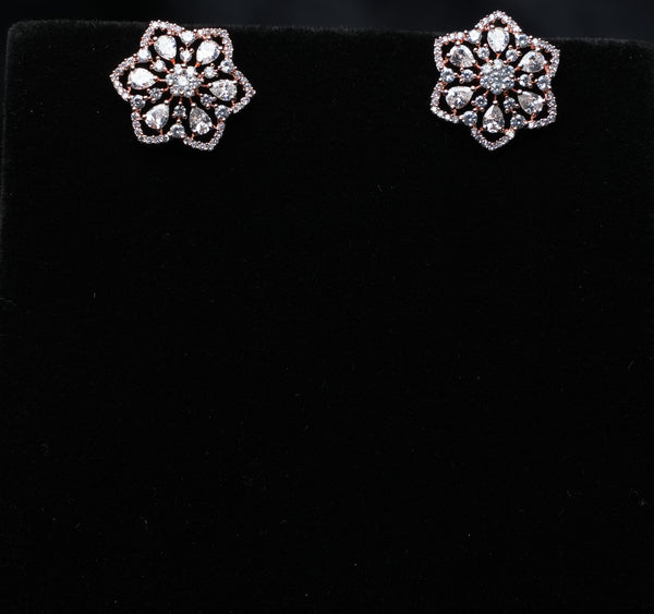 Elegant Marquise Cluster Studs