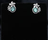 Floral Luxe Oval Studs