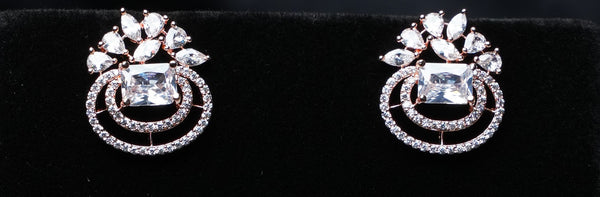 Regal Halo Drop Studs