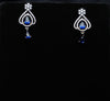 Elegance Teardrop Dangle Studs