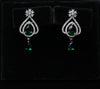 Elegance Teardrop Dangle Studs
