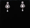 Elegance Teardrop Dangle Studs