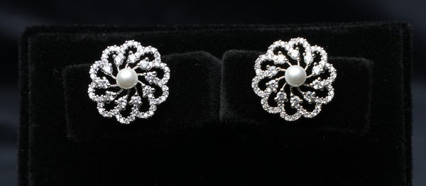 Pearl Petal Radiance Studs
