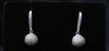 Sparkle Globe Drop Earrings
