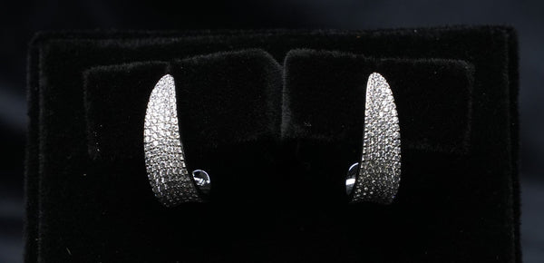 Luna Curve Hoop Earrings
