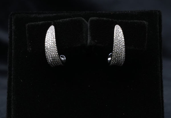 Luna Curve Hoop Earrings