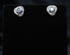 Crystal Orbit Stud Earrings