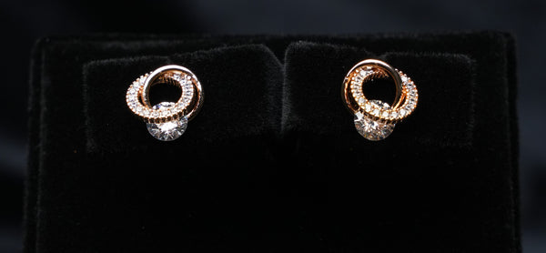 Eternal Glow Loop Studs