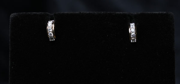 Radiant Hoop Earrings