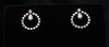 Glamour Circle Drop Earrings