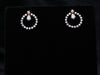 Glamour Circle Drop Earrings