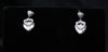 Heartstone Drop Earrings