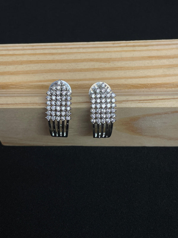 Celeste Cluster CZ Earrings